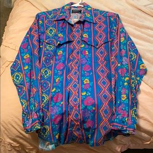 Wrangler vintage button down